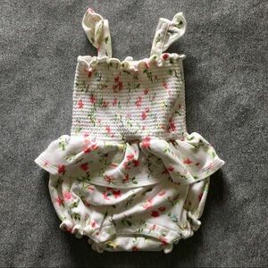 SOLD 🌸 Janie and Jack White & Pink Preemie Outfit